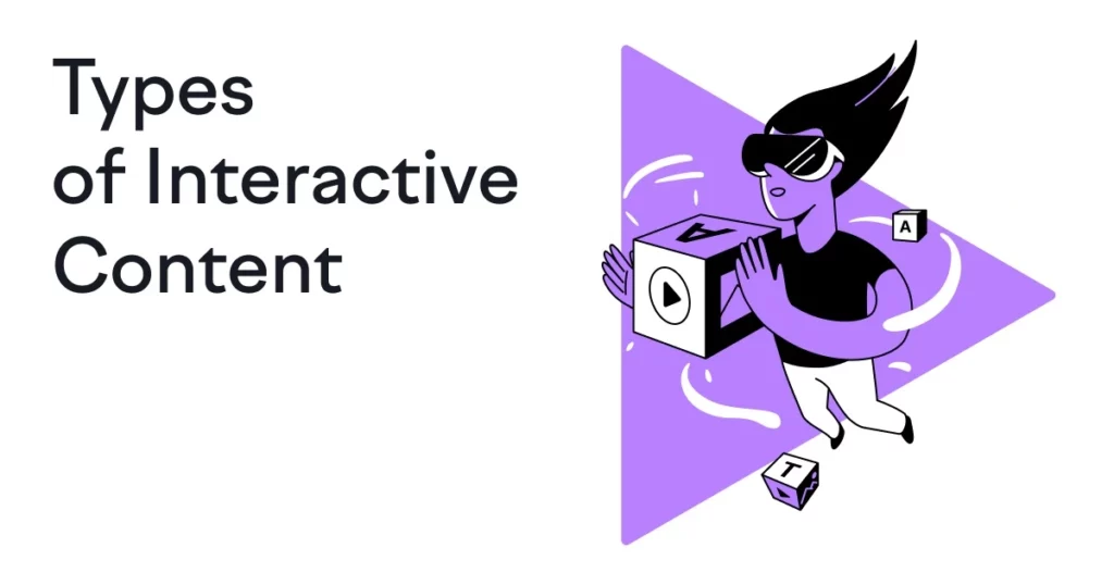 types of interactive content